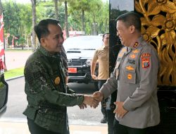 Pj Gubernur Sumut Langsung Bekerja, Bahas Persiapan PON XXI dan Pilkada dengan Kapolda