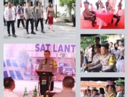 Kapolda Sumut Letakkan Batu Pertama Rehabilitasi Gedung Satlantas Polres Serdang Bedagai