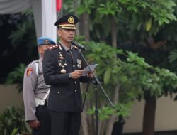 Kapolres Sergai, AKBP Oxy Yudha Pratesta, Pimpin Upacara HUT Bhayangkara Ke-78