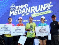 BMPD Medan Run 2024 Disemarakkan Ribuan Warga di Lapangan Benteng