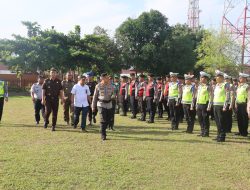 Polresta Deli Serdang Gelar Apel Pasukan untuk Tingkatkan Keselamatan Lalu Lintas