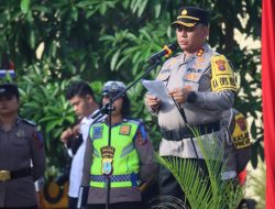 Ops Patuh Toba 2024 Dimulai: Kapolres Sergai Pimpin Apel Pasukan