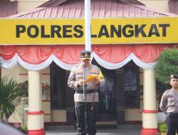 Kapolres Langkat Pimpin Sertijab Sejumlah Pejabat Utama: Siap Menghadapi Tantangan 2024