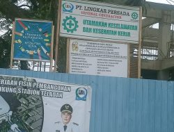 Security PT Lingkar Persada Usir Wartawan Saat Konfirmasi Proyek Stadion Teladan