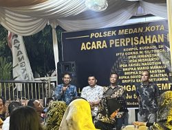 Acara Pisah Sambut Personil Polsek Medan Kota Berlangsung Sukses