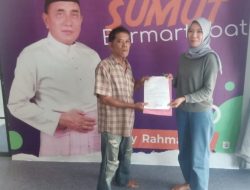 Relawan GEBER BERSAMA EDY RAHMAYADI Resmi Dukung Kampanye Edy Rahmayadi dengan Penyerahan Surat Dukungan
