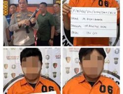Tim Reskrim Polres Pelabuhan Belawan Tangkap 3 Pelaku Penembakan Remaja di Depan Kantor Pos