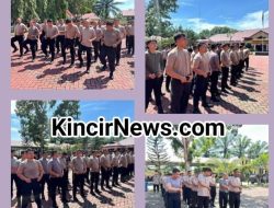 Samapta Polres Langkat Tingkatkan Kesiapan Pilkada 2024 dengan Latihan Dalmas Rutin