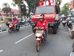Relawan Ramaikan Deklarasi dan Pendaftaran Pasangan Calon Gubsu Edy Rahmayadi dan Calon Wakil Gubernur Sumut Hasan Basri Sagala
