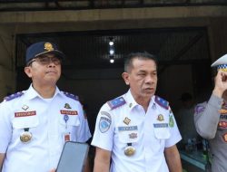 Kasat Lantas Polrestabes Medan Kompol Andika Purba, Walikota Medan Boby Nasution dan KadisHub Medan Turut Hadir Penertiban Pool Bus 