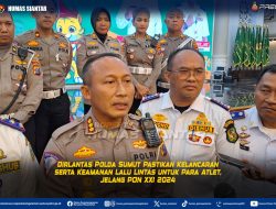 Dirlantas Polda Sumut Pastikan Kelancaran serta Keamanan Lalu Lintas untuk Para Atlet, Jelang PON XXI 2024