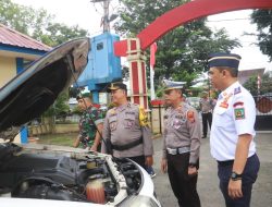 Polres Langkat Gelar Apel Pasukan Operasi Mantap Praja Toba 2024