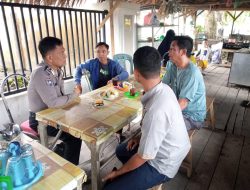 Sat Binmas Polres Langkat Sosialisasikan Pilkada Damai dan Netralitas Polri ke Masyarakat