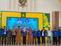 Kapolres Langkat Hadiri pelantikan pengurus Dewan Pimpinan Cabang Himpunan Nelayan Seluruh Indonesia