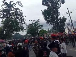 Pelantikan GRIB DPC MEDAN Dihadiri Hercules Dengan Ricuh Ribuan Geng Motor