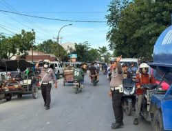 Polres Tanjung Balai Amankan Kampanye Paslon Gubsu Nomor Urut 1