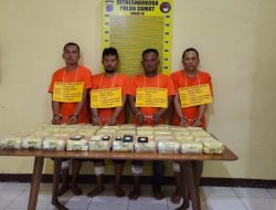 Polda Sumut Telah Berhasil Menangkap Peredaran Narkoba Jenis Sabu Seberat 40 Kg Menggunakan Mobil Warna Putih