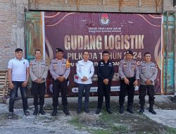 Wakapolres Sergai lakukan Pengecekan Gudang Logustik 1 KPUD Kab Serdang bedagai