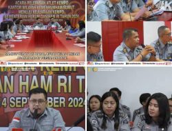 Panitia natal Rumah Tahanan Negara (Rutan) Kelas I Medan menyelenggarakan Rapat Panitia Natal untuk membahas rencana kegiatan Natal Bersama Tahun 2024
