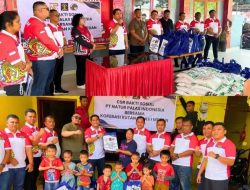 Program Akselerasi Menteri Imipas, Rutan Kelas I Medan Berbagi Kasih Beri Bansos