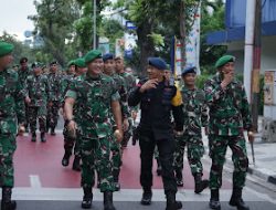 Dansat Brimob Sumut Berpartisipasi dalam Pleton Beranting Yudha Wastu Pramuka Jaya dan Upacara Hari Juang Infanteri Ke-76