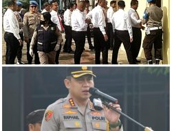 Polresta Deli Serdang Laksanakan Tes Urin Mendadak Usai Apel Pagi