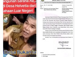 Ratusan Warga Desa Helevitia Demo Pembangunan Jaringan Sarana Air Bersih Dari Coca-Cola Foundation “ Ucap Kades Helvetia Menolak 