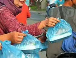 DWP Rutan Kelas I Medan Berbagi Keberkahan Ramadhan Dengan Bagikan Takjil