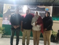 Pisah Sambut Kapolsek Medan Tuntungan Iptu Eko Sanjaya.,S.H .,M.H Kepada Syawal Sitepu.,S.H.,MH 