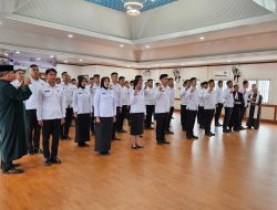Tiga Pegawai Rutan Kelas I Medan Sah Dilantik Menjadi PNS