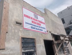 Bangun Rumah Tanpa Izin, Pemkot Medan Layangkan Surat Peringatan, Minta Dibongkar dalam 7 Hari