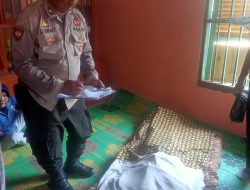 Polsek Firdaus Polres Sergai, Tangani Korban Kecelakaan Kereta Api