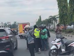 Pengendaraan Sepeda Motor Vario BK 2690 AHR Tewas Tertabrak Truk Colt Diesel Bermuatan Batu