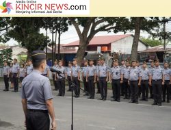 Rutan Kelas I Medan Gelar Apel Penyematan Tanda Pangkat Dan Pelepasan Pegawai Purna Tugas