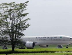 Pendaratan Darurat Di Kualanamu Medan” Pesawat Saudia Airlines Dilakukan Setelah pilot Menerima Informasi Mengenai Adanya Ancaman Bom