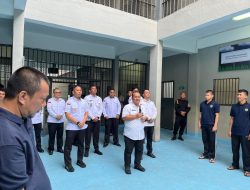 Rutan Kelas I Medan Terima Kunjungan Kerja Inspektur Wilayah I Kemenimipas