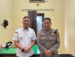 Ka.Kpr Rutan Kelas I Medan Audiensi Dengan APH Setempat