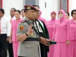 Kombes (Pol) Ricko Taruna Mauruh Serah Terima Jabatan Dirkrimum Polda Sumut Di Aula Polda Sumut Tahun 2025