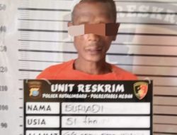 Unit Reskrim Polsek Kutalimbaru Amankan Pelagu Melakukan Pencurian Kabel Tower Milik PT.Daya Mitra Telekumunikasi.