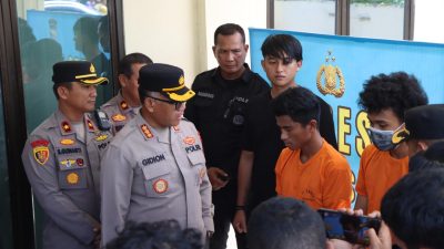 Polsek Sunggal Tembak Komplotan Gemot Pelaku Begal Sadis