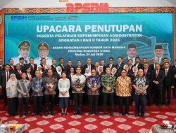 Tutup Pelatihan Kepemimpinan Administrator, Sekda Sumut Ajak ASN Jadi Motor Perubahan Pelayanan Publik