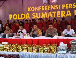 Perangi Narkoba di Sumut: 429 Kasus Terungkap, Ratusan Tersangka Dibekuk Polda Sumut