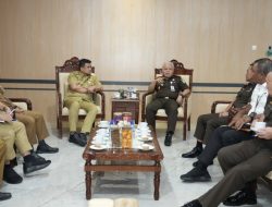 Gubernur Sumut M.Boby Nasution Menerima Kunjungan Kajati Sumut Harli Siregar
