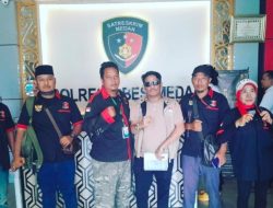Wakasat Reskrim Polrestabes Medan Terima Perwakilan Aksi LSM TKN