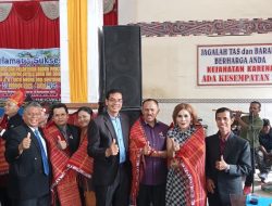 Anggota Dewan DPRI RI Menghadiri Pelantikan BPH Parsadaan Simanjuntak Sitolu Sada Ina dan Boru (PSSSI&B) Kota Medan Periode 2025-2030.