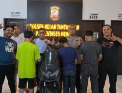 Polsek Medan Tuntungan Amankan 3 Remaja Begal Curanmor NMAX