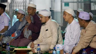 ‎Penuh Khidmat, 1200 Warga Binaan Rutan I Medan Peringati Maulid Nabi Bersama Para Habaib‎