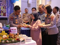 Plt.Kapolrestabes Medan Hadiri Syukuran HUT Lantas Bhayangkara ke-70, Lalu Lintas Moderen Yang Berkeselamatan Menuju Indonesia Emas.