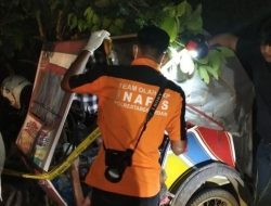 Polsek Medan Tuntungan Menemukan Pria Tanpa Identitas Tewas dalam Becak di Medan