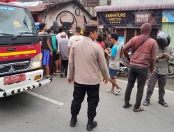 Kebakaran Di Komplek PJKA Blok B5 Kelurahan Gaharu Kecamatan Medan Timur